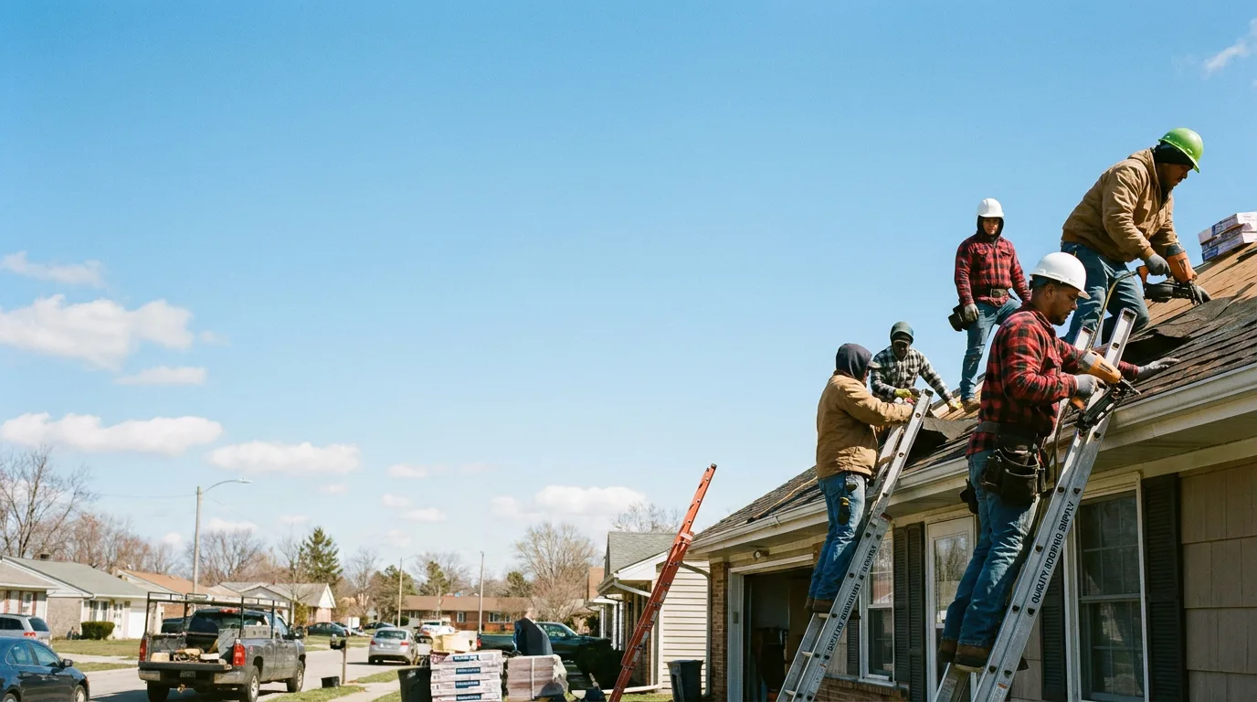 Roofing in Center Cross, VA near me